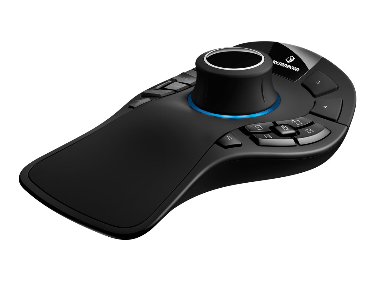 3DCONNEXION SpaceMouse Pro USB Optical 3D-Mouse  mit USB-Anschluss (für CAD)