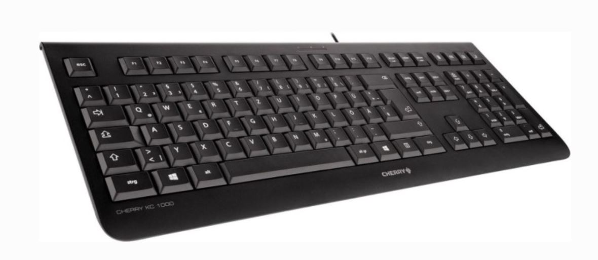 CHERRY KC 1000 - Tastatur incl. USB-C-Adapter