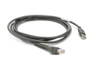 ZEBRA Serial Cable Black